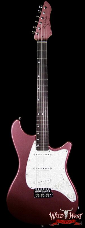 John Page Classic Ashburn SSS Limited 27 of 40 Rosewood Fretboard Burgundy Mist Metallic w/G&G Case