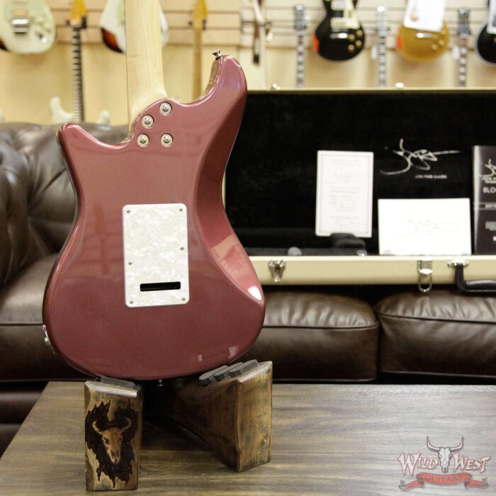 John Page Classic Ashburn SSS Limited 27 of 40 Rosewood Fretboard Burgundy Mist Metallic w/G&G Case - Image 15
