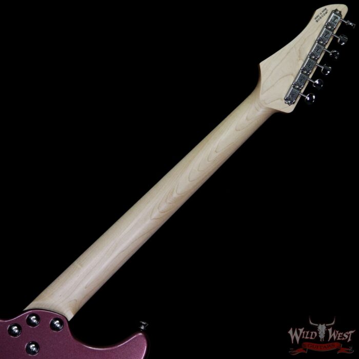 John Page Classic Ashburn SSS Limited 27 of 40 Rosewood Fretboard Burgundy Mist Metallic w/G&G Case - Image 11