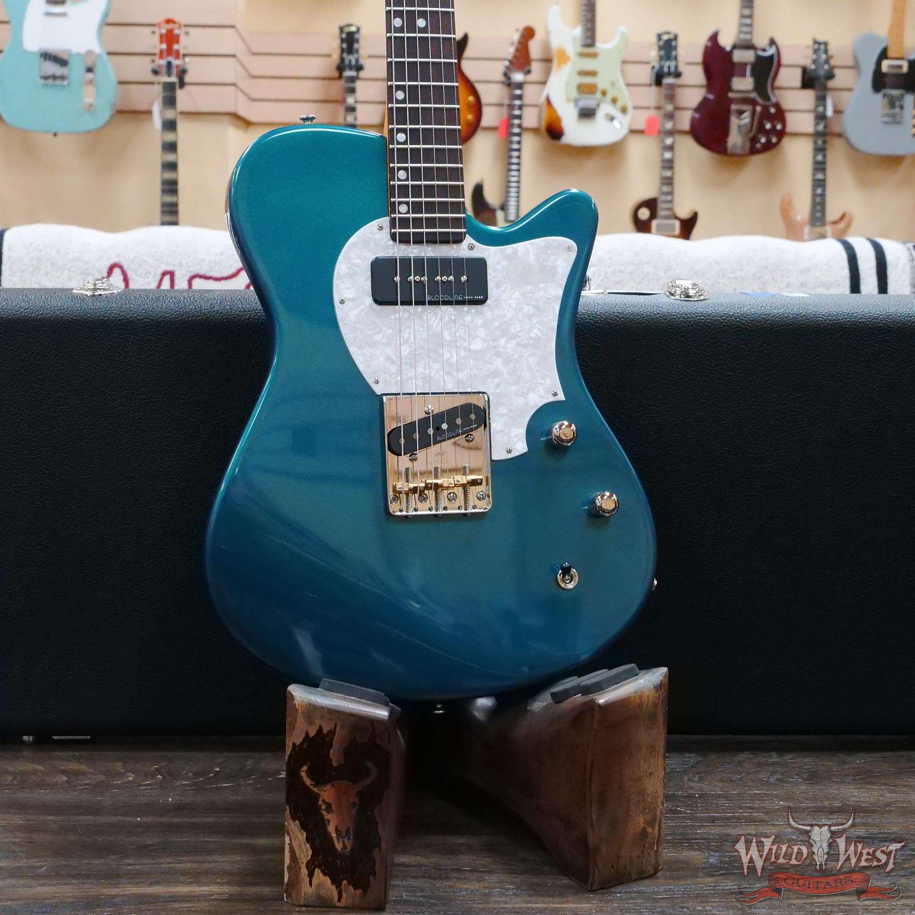 johnpageclassic-usa-0121012-d3__wwg.jpg John Page Classic USA AJ P90 Rosewood Fingerboard Candy Apple Teal - Image 8