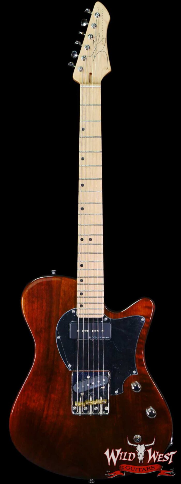 John Page Classic USA AJ Maple Fingerboard P90 Tobacco - Image 1
