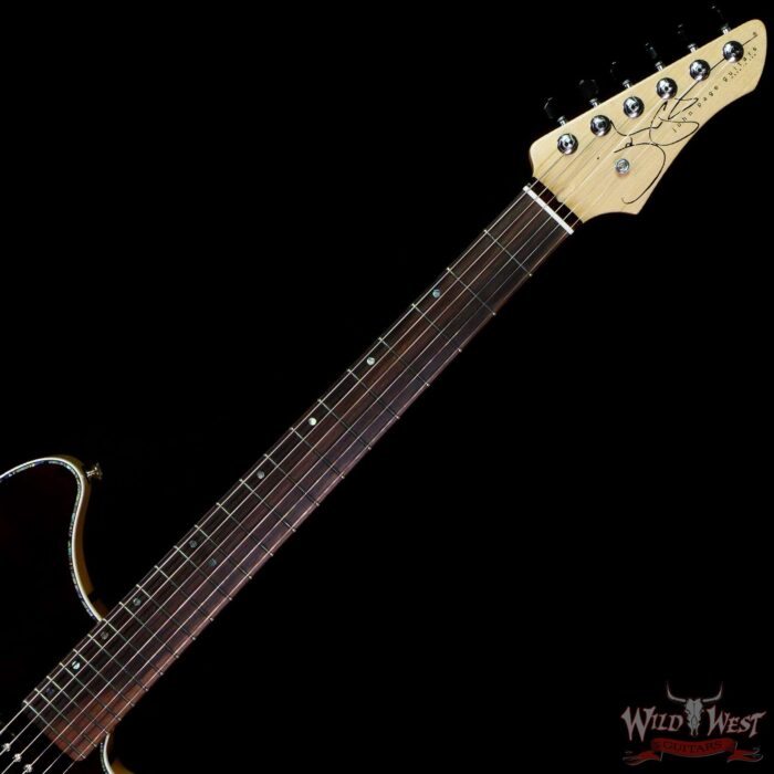 John Page Guitars Custom DL Brazilian Rosewood Top and Fingerboard Lollar Imperial Over-Wound Humbuckers 6.60 LBS - Image 4