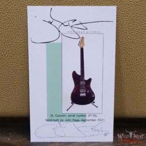 John Page Guitars Custom DL Brazilian Rosewood Top and Fingerboard Lollar Imperial Over-Wound Humbuckers 6.60 LBS - Image 13