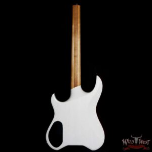 Jim Root Collection Kiesel Vader 6 Satin White Headless Electric Guitar - Image 4
