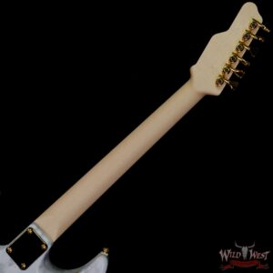 James Tyler USA Studio Elite HD HSS Maple Fingerboard with Midboost Preamp White Shmear Semi-Gloss Finish - Image 5