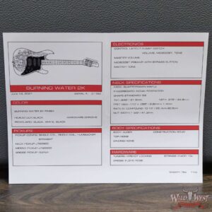 James Tyler USA Studio Elite Burning Water 2K Floyd Rose Rosewood Fingerboard with Midboost Preamp - Image 12