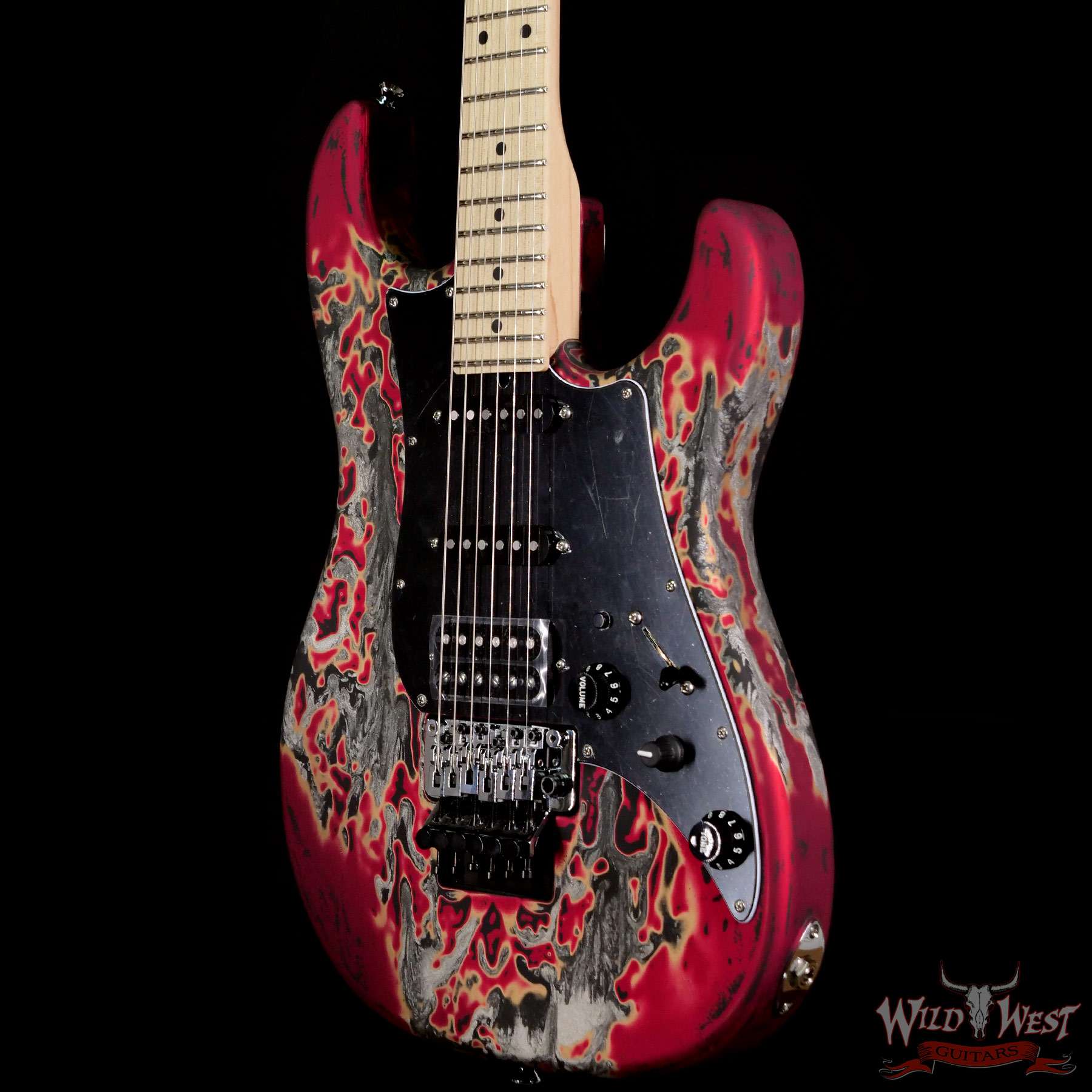 jt-21157-br__wwg.jpg James Tyler USA Studio Elite Burning Water 2K Floyd Rose Maple Fingerboard with Midboost Preamp - Image 2