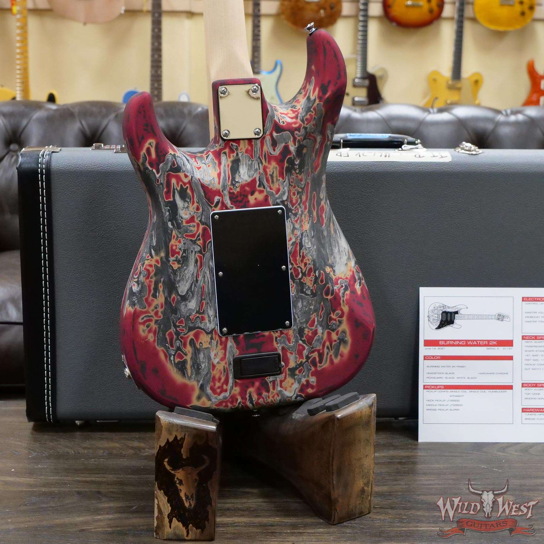 jt-21157-d6__wwg.jpg James Tyler USA Studio Elite Burning Water 2K Floyd Rose Maple Fingerboard with Midboost Preamp - Image 11