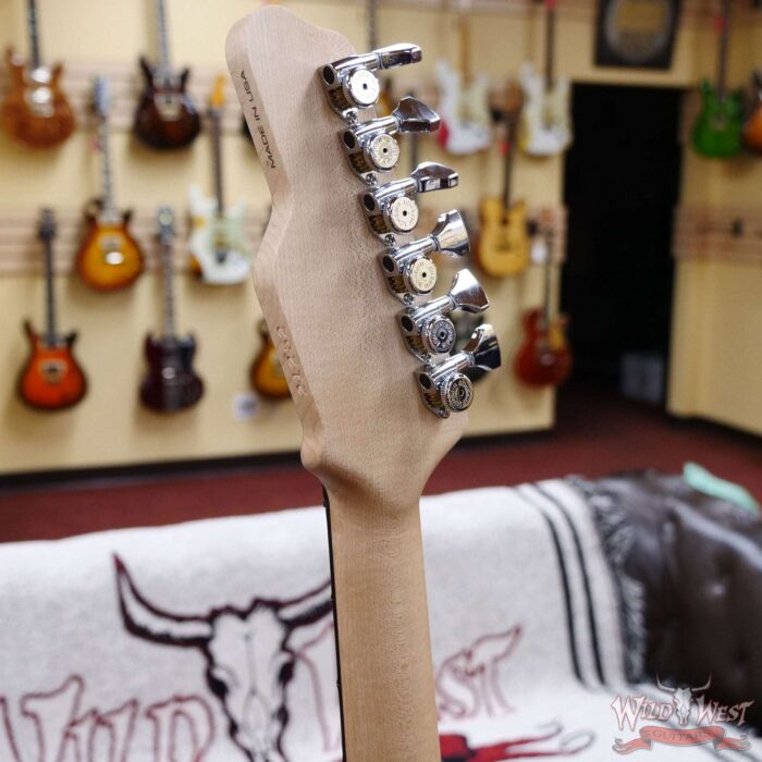 James Tyler USA Studio Elite Burning Water 2K Rosewood Board Matching Headstock Midboost Preamp Humbucker Split - Image 10