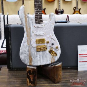James Tyler USA Studio Elite HD Rosewood Fingerboard Midboost Preamp and Humbucker Split Semi-Gloss White Shmear - Image 8