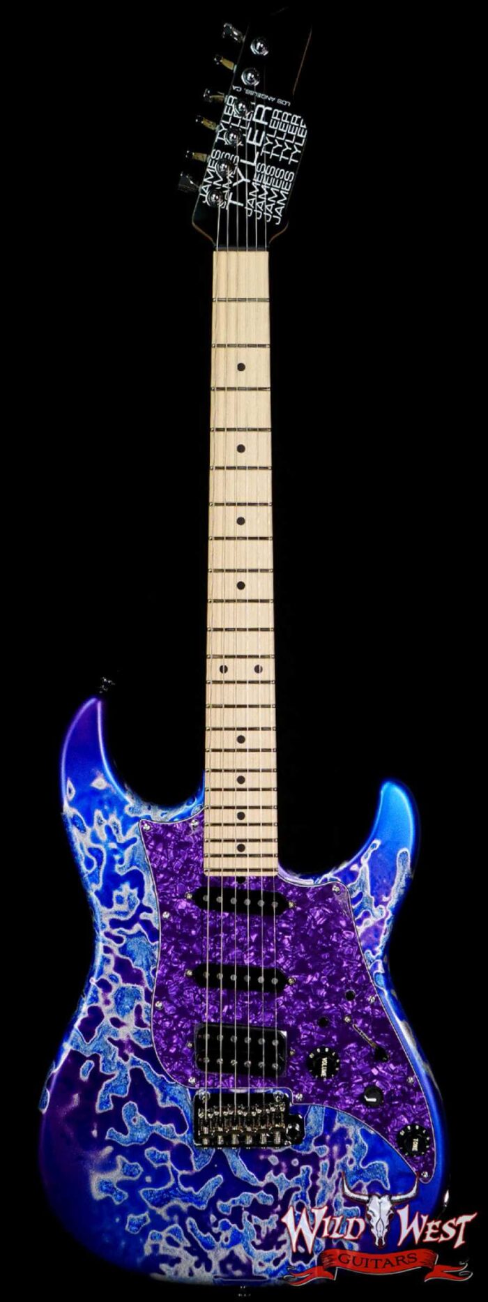 James Tyler USA Studio Elite HD Maple Fingerboard w/ Midboost Preamp & Humbucker Split Tuckerberry (New Color) - Image 1