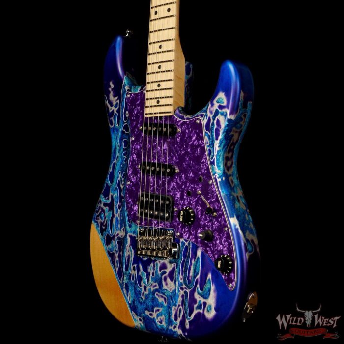 James Tyler USA Studio Elite HD Maple Fingerboard Midboost Preamp Humbucker Split Arm Contour Tuckerberry - Image 2