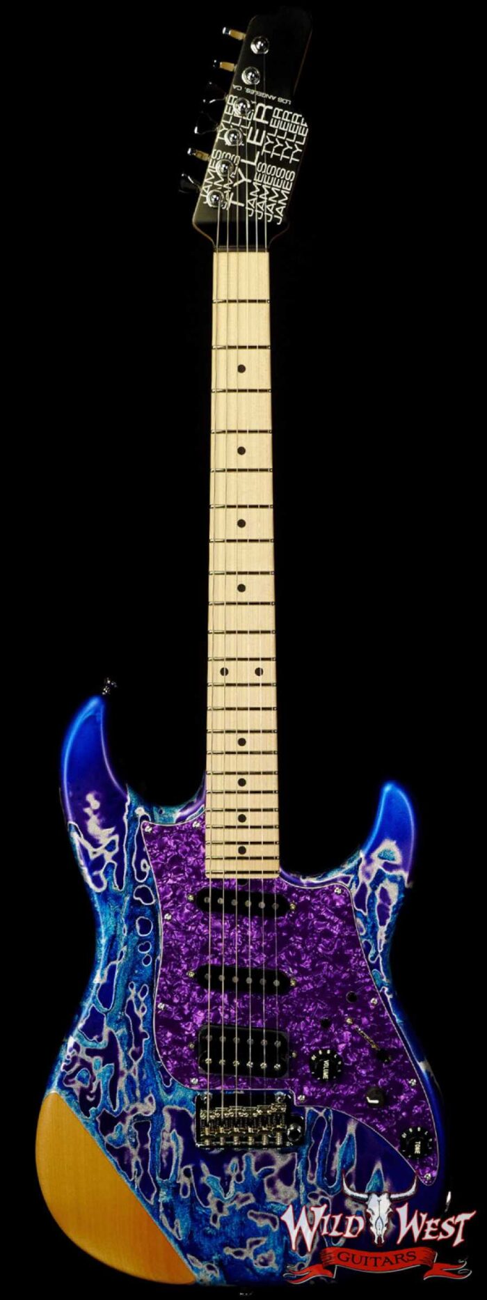 James Tyler USA Studio Elite HD Maple Fingerboard Midboost Preamp Humbucker Split Arm Contour Tuckerberry - Image 1