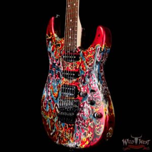 James Tyler USA Studio Elite HD Floyd Rose HSS Rosewood Fingerboard Midboost Preamp Humbucker Split Burning Water - Image 2