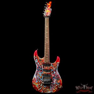 James Tyler USA Studio Elite HD Floyd Rose HSS Rosewood Fingerboard Midboost Preamp Humbucker Split Burning Water - Image 3