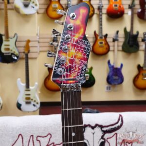 James Tyler USA Studio Elite HD Floyd Rose HSS Rosewood Fingerboard Midboost Preamp Humbucker Split Burning Water - Image 7