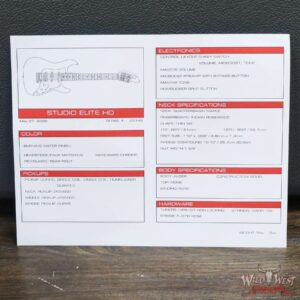 James Tyler USA Studio Elite HD Floyd Rose HSS Rosewood Fingerboard Midboost Preamp Humbucker Split Burning Water - Image 12