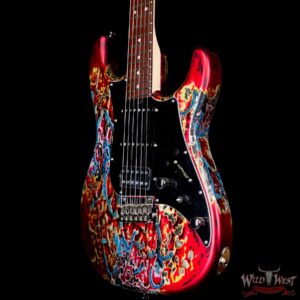 James Tyler USA Studio Elite HD Brazilian Rosewood Fingerboard Midboost Preamp Humbucker Split Burning Water - Image 2