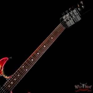 James Tyler USA Studio Elite HD Brazilian Rosewood Fingerboard Midboost Preamp Humbucker Split Burning Water - Image 4