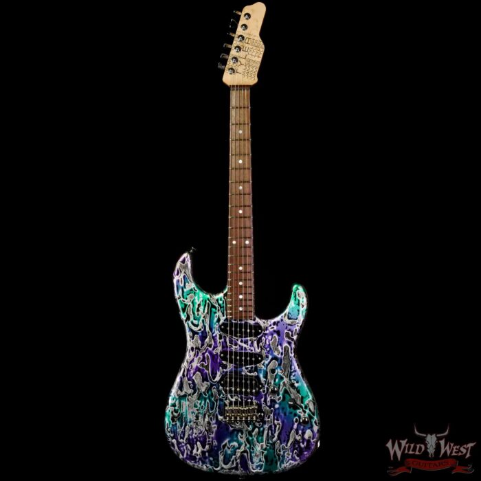 James Tyler USA Studio Elite HD HSS Birdseye Maple Neck Rear Rout Alien Guano - Image 3
