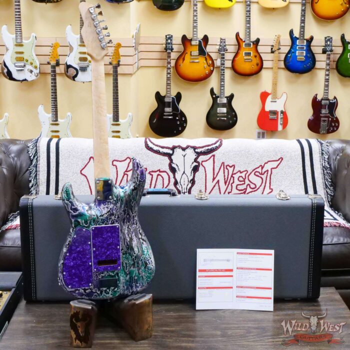 James Tyler USA Studio Elite HD HSS Birdseye Maple Neck Rear Rout Alien Guano - Image 9