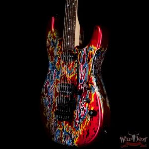 James Tyler USA Studio Elite “1982” Floyd Rose Maple Neck Rosewood Fingerboard Burning Water - Image 2