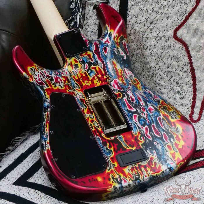 James Tyler USA Studio Elite “1982” Floyd Rose Maple Neck Rosewood Fingerboard Burning Water - Image 11