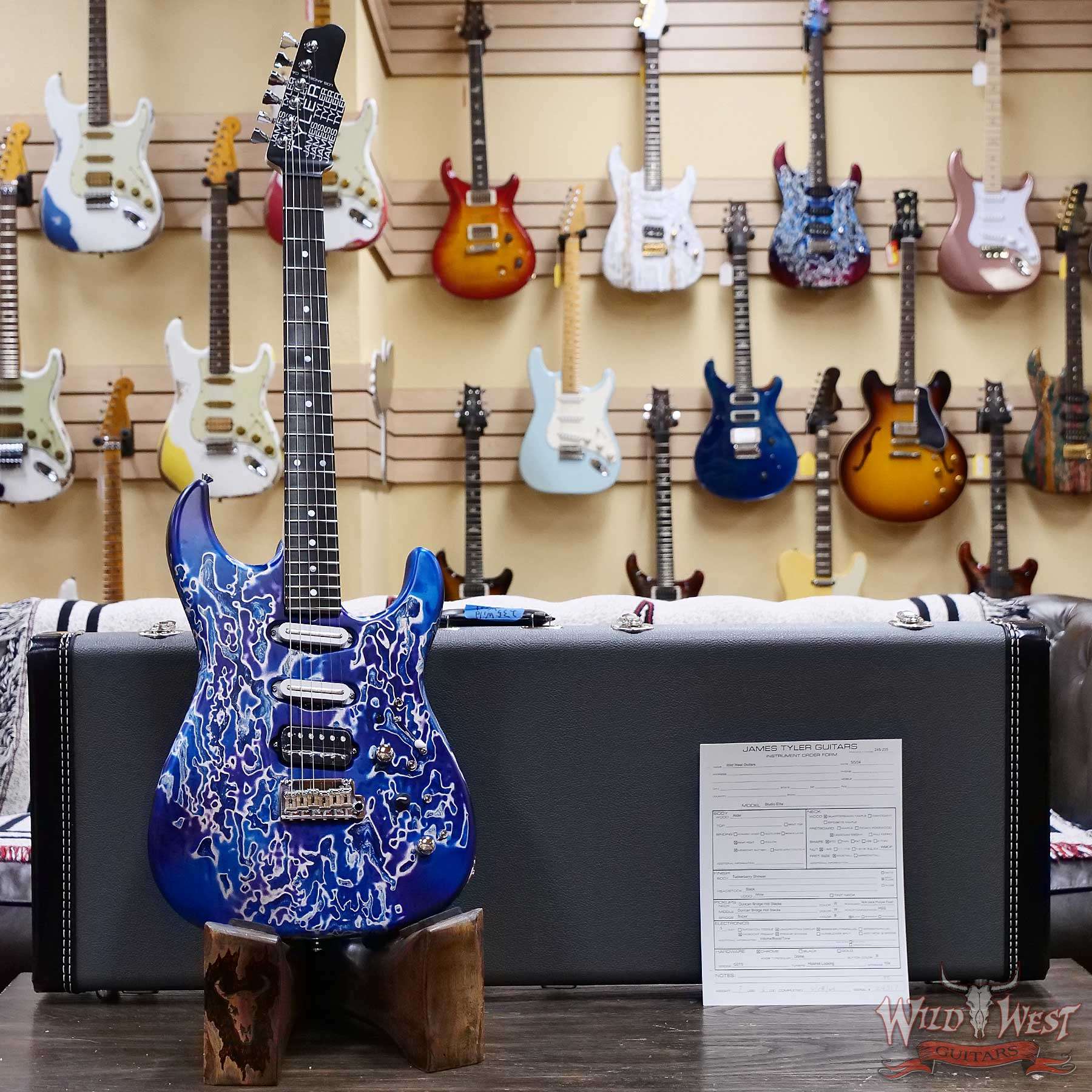 jt-24317-d1__wwg.jpg James Tyler USA Studio Elite HSS Rear Rout Ebony Fingerboard Tuckerberry Shmear 7.35 LBS - Image 6