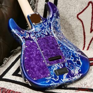 James Tyler USA Studio Elite HSS Rear Rout Ebony Fingerboard Tuckerberry Shmear 7.35 LBS - Image 13