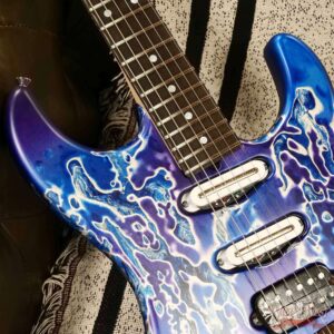 James Tyler USA Studio Elite HSS Rear Rout Ebony Fingerboard Tuckerberry Shmear 7.35 LBS - Image 9