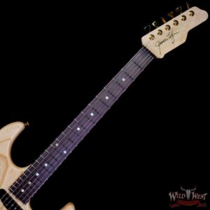 James Tyler USA Studio Elite HD 1-Piece Swamp Ash Body Birdseye Maple Neck Semi-Gloss Natural 6.75 LBS - Image 4