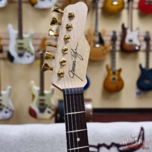 James Tyler USA Studio Elite HD 1-Piece Swamp Ash Body Birdseye Maple Neck Semi-Gloss Natural 6.75 LBS - Image 7