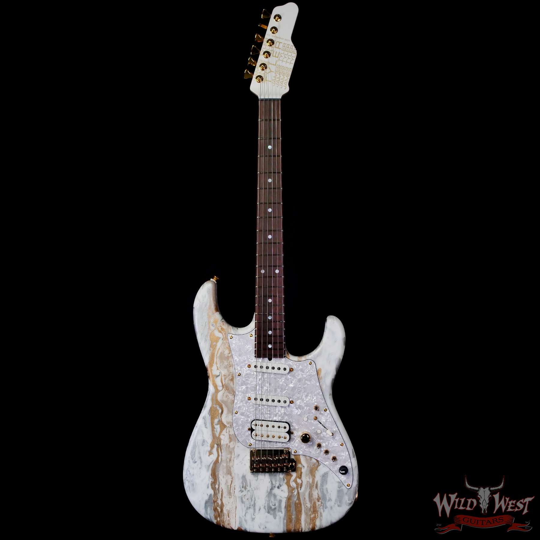 jt-25030-c1__wwg.jpg James Tyler USA Studio Elite Alder Body Indian Rosewood Fingerboard White Shmear with Gold Hardware 7.65 LBS - Image 3