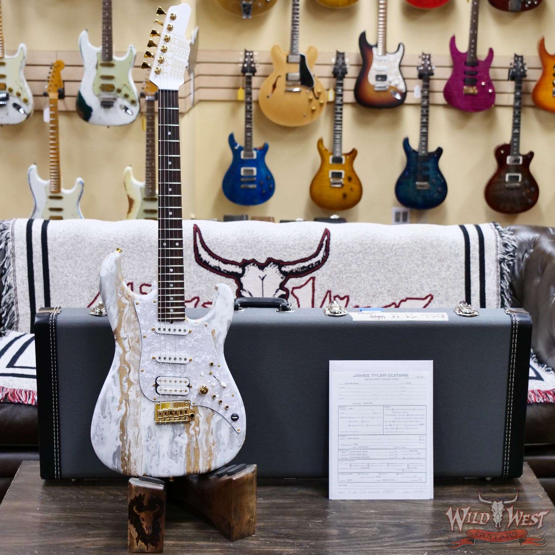 jt-25030-d1__wwg.jpg James Tyler USA Studio Elite Alder Body Indian Rosewood Fingerboard White Shmear with Gold Hardware 7.65 LBS - Image 6