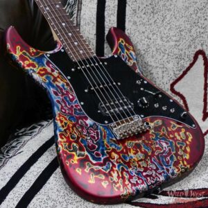 James Tyler USA Studio Elite Alder Body Indian Rosewood Fingerboard Burning Water 7.35 LBS - Image 9