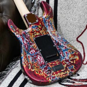 James Tyler USA Studio Elite Alder Body Indian Rosewood Fingerboard Burning Water 7.35 LBS - Image 12