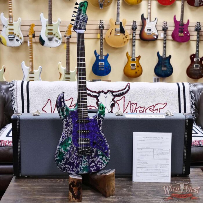 James Tyler USA Studio Elite Alder Body Indian Rosewood Fingerboard Alien Guano 7.55 LBS - Image 6