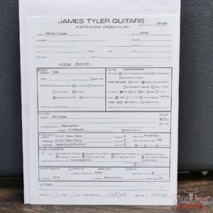 James Tyler USA Studio Elite Alder Body Indian Rosewood Fingerboard Alien Guano 7.55 LBS - Image 13