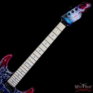 James Tyler USA Studio Elite HSS Maple Fingerboard Rear Rout Floyd Rose Fire & Ice Shmear 7.80 LBS - Image 4