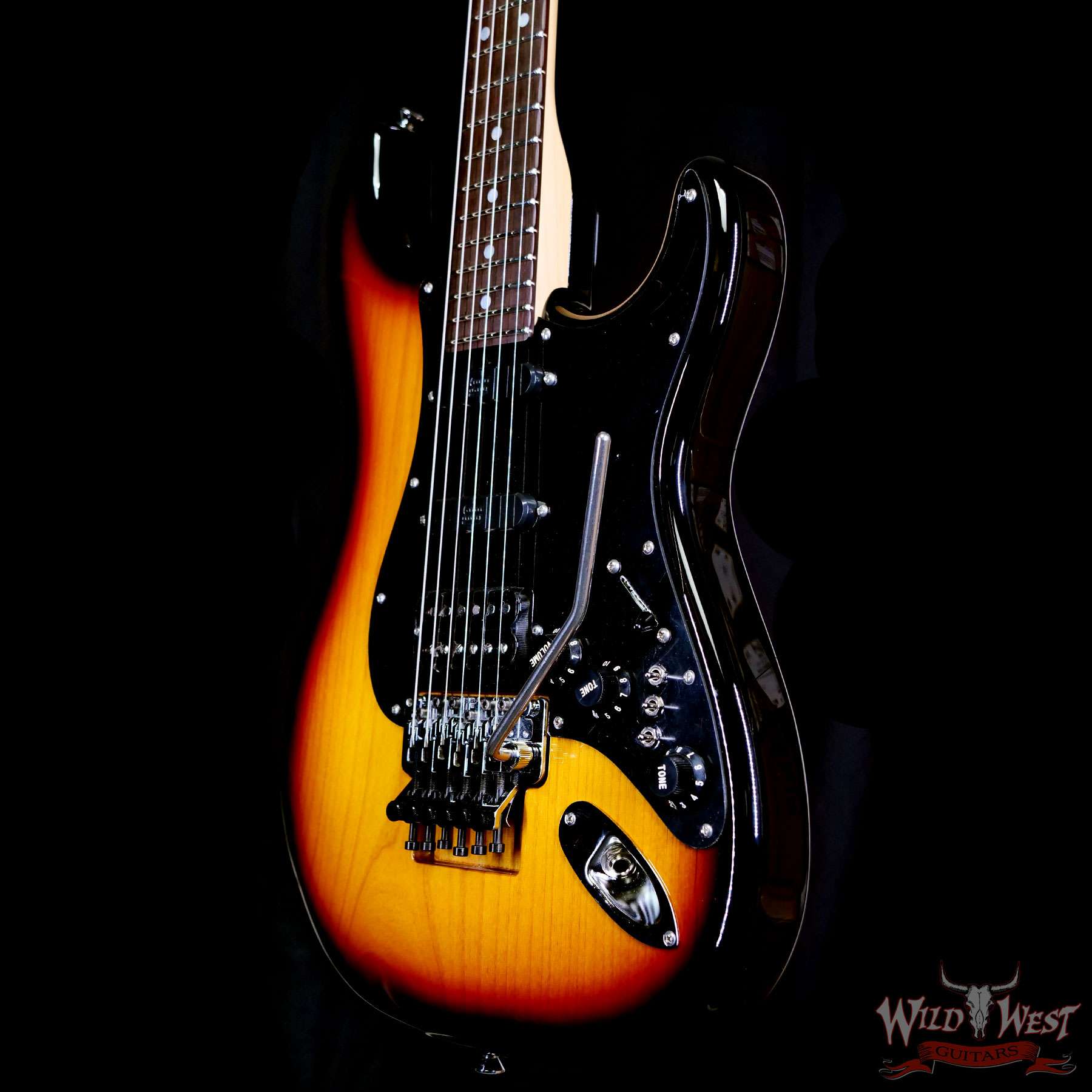 jt-dannhuff-br__wwg.jpg 2024 NEW James Tyler Dann Huff Original Classic Floyd Rose 3 Tone Sunburst 7.65 LBS - Image 2