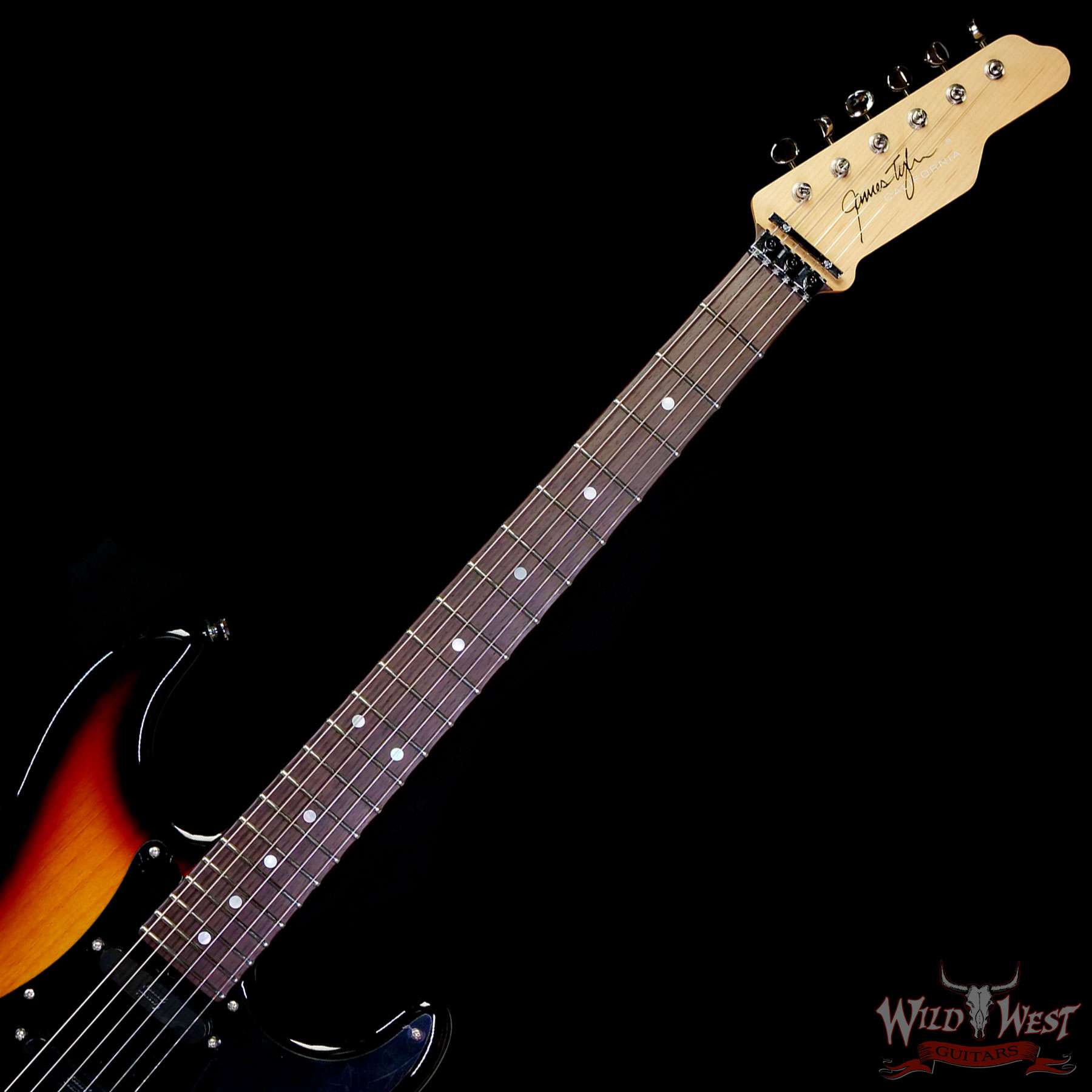 jt-dannhuff-c2__wwg.jpg 2024 NEW James Tyler Dann Huff Original Classic Floyd Rose 3 Tone Sunburst 7.65 LBS - Image 4