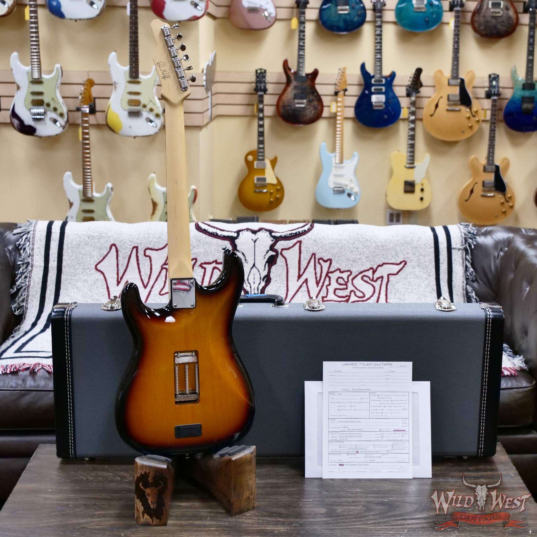 jt-dannhuff-d5__wwg.jpg 2024 NEW James Tyler Dann Huff Original Classic Floyd Rose 3 Tone Sunburst 7.65 LBS - Image 11