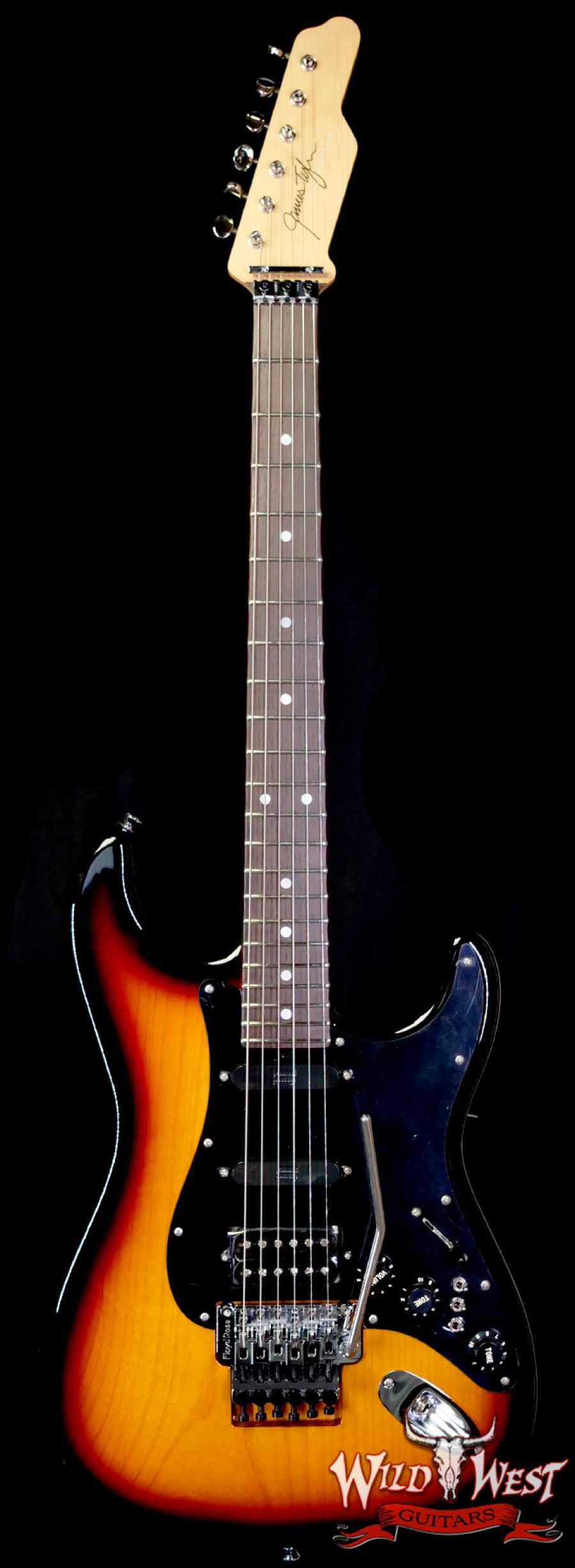 jt-dannhuff-main__wwg_large.jpg 2024 NEW James Tyler Dann Huff Original Classic Floyd Rose 3 Tone Sunburst 7.65 LBS - Image 1