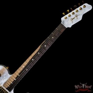 James Tyler USA Mongoose Special Brazilian Rosewood Fingerboard White Shmear 7.45 LBS - Image 4