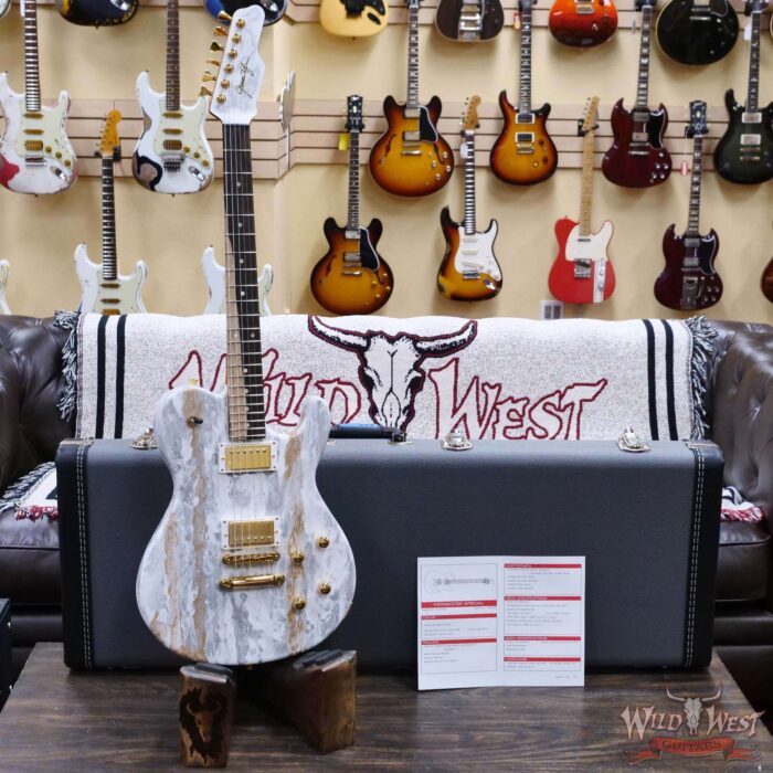 James Tyler USA Mongoose Special Brazilian Rosewood Fingerboard White Shmear 7.45 LBS - Image 6