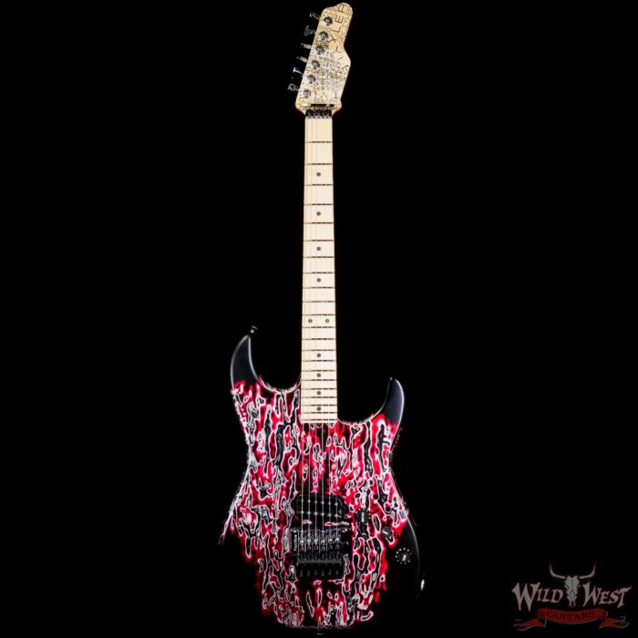 James Tyler USA Studio Elite “1978” Floyd Rose Maple Neck Maple Fingerboard Crazy Water 7.15 LBS - Image 3