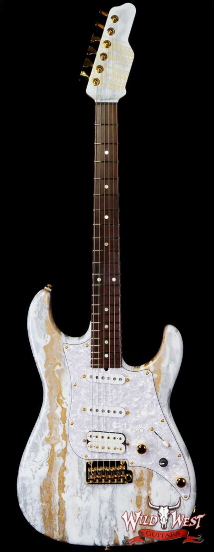 James Tyler USA Studio Elite HD HSS Brazilian Rosewood Fingeboard White Shmear with Gold Hardware (US Only / No International Shipping)