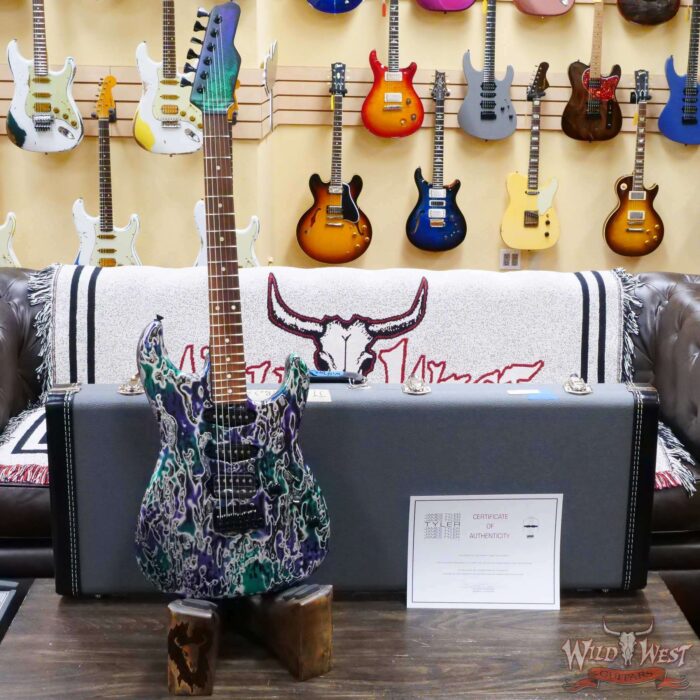 James Tyler USA Studio Elite HD HSS Rear Rout Brazilian Rosewood Fingeboard Alien Guano with Black Hardware (US Only / No International Shipping) - Image 6