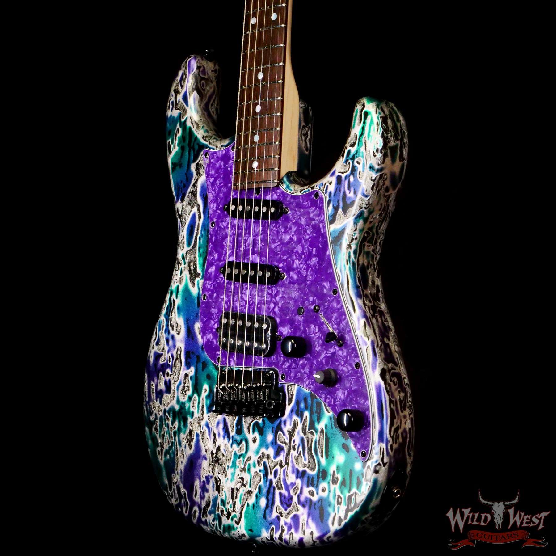 jt-sehd-brz-ag-23429-br__wwg.jpg James Tyler USA Studio Elite HD HSS Brazilian Rosewood Fingeboard Alien Guano with Black Hardware (US Only / No International Shipping) - Image 2