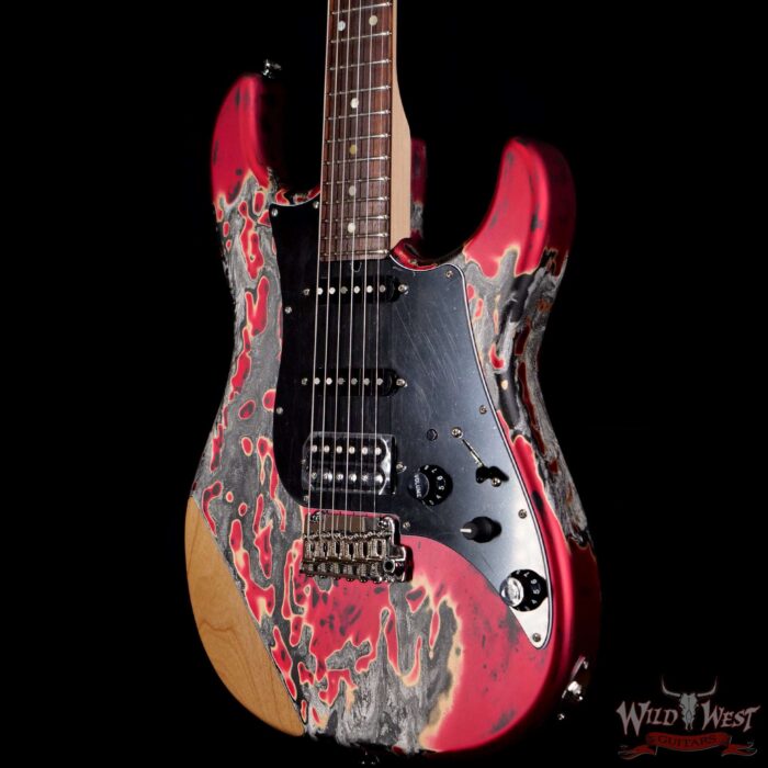 James Tyler USA Studio Elite Burning Water 2K with Arm Contour Rosewood Fingerboard Midboost Preamp - Image 2